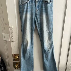 Levi's Light Blue Flare Jeans - Faded Wash